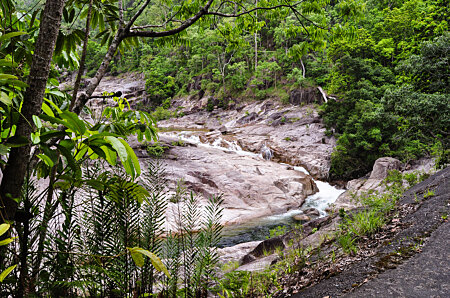 The big bend in Behana Creek