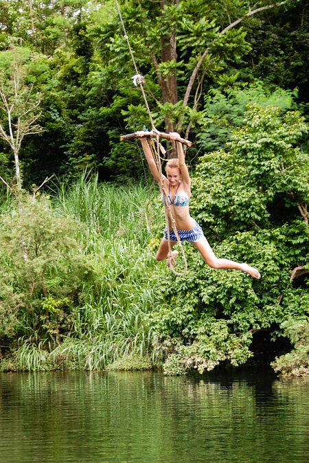 Mulgrave River rope swing