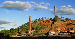 Chillagoe smelter chimney stacks