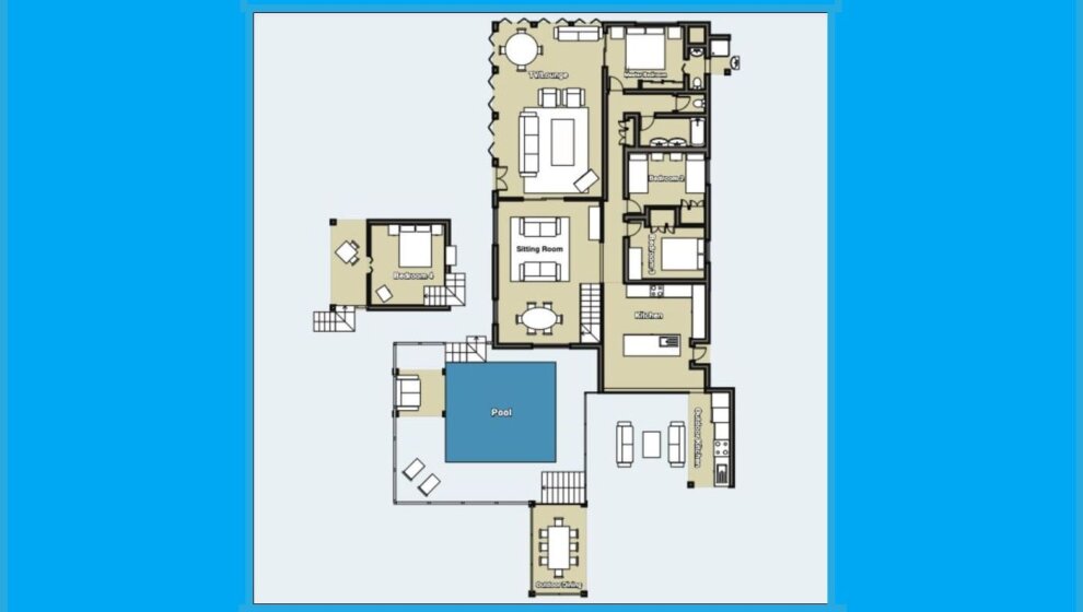 A Touch of Bali floorplan