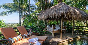 Touch of Bali poolside