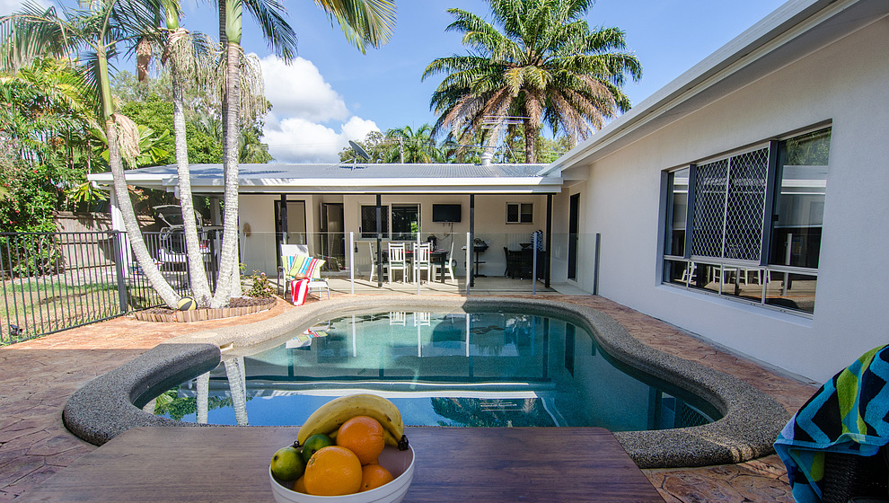 Connemara - house from pool cabana